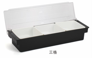 Contenedor de servicio de condimentos refrigerados por hielo, bandeja de guarnición refrigerada, Caddy para el trabajo en casa o <span class=keywords><strong>restaurante</strong></span> - Product Image 6