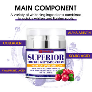 Crème anti-taches WANXI pour le <span class=keywords><strong>visage</strong></span> et le corps, traitement des taches brunes avec des ingrédients naturels pour le soin de la peau, mélasma, taches solaires - Product Image 3