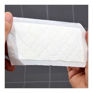 Support Custom <b>White</b> Food Grade Eco-friendly Convenient Disposable Anti Slip Meat Absorbent Pad 40ml/pcs ISO Certified High - Product Image 1