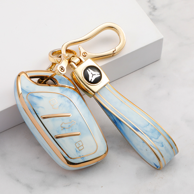 Blue+Key Chain