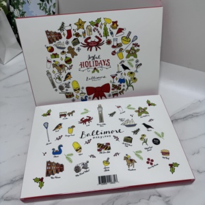 กล่องกระดาษปฏิทินคริสต์มาสพร้อมเคลือบเงา - Product Image 4