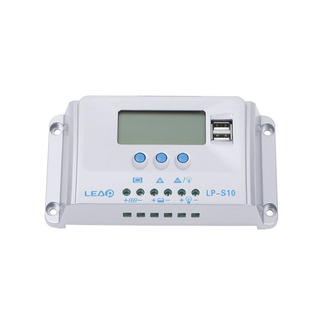 LCD Display Intelligent Solar Charge Controller 30A 12V/24V Auto Manual PWM Solar Charge Controller