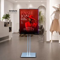 Panneau lumineux rétroéclairé en aluminium avec éclairage au sol Panneau lumineux d'extérieur Publicité