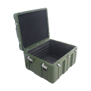 Hm4932 34 inch 240L màu xanh lá cây màu rotomolded kích thước lớn không thấm nước thiết bị mang trường hợp nhựa lưu trữ hộp - Product Image 2