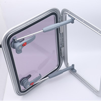 Hublot marin en aluminium de tailles multiples Fenêtre décorative pour RV Skylight Rv Fenêtre décorative pour navires Cmaping Car