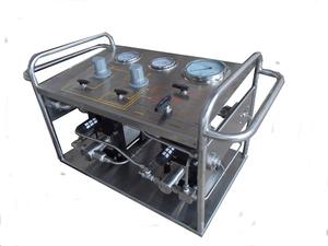 WINGoIL Pneumatische Stickstoff-<span class=keywords><strong>Gas</strong></span>-Drucker höhungs pumpe für Gefäß tests mit maximalem 2000-bar-Ausgangsdrucksystem - Product Image 3