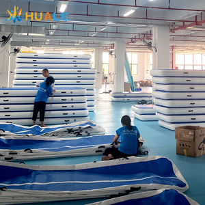 Tùy chỉnh không khí theo dõi 3m 4M 5M 6m vuông tamis de gymnastique gonflable nảy Nệm Thể dục dụng cụ sụt giảm Thảm <span class=keywords><strong>Inflatable</strong></span> airtrack - Product Image 3