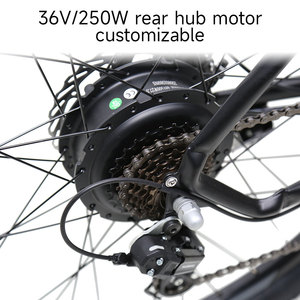 Bicicleta de Montaña Eléctrica de 7 Velocidades con Motor de Disco Mecánico en la Rueda Trasera, Diseño Versátil E Forward X, Construida como una Bicicleta de Montaña de 27.5 Pulgadas - Product Image 2