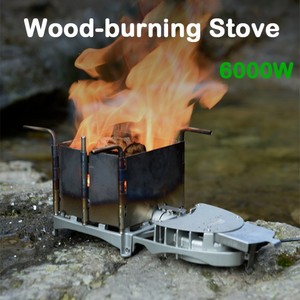 <span class=keywords><strong>BRS</strong></span> Portable Palm Sized Camping Extérieur Poêle À Bois Brûleur À Charbon De Bois BBQ Four Électronique Souffleur Poêle - Product Image 4