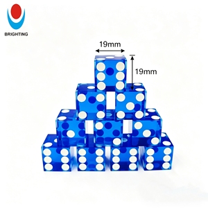 <span class=keywords><strong>Dados</strong></span> de casino transparentes de 19 mm D6 con esquinas cuadradas, transparentes, con bordes, de tres colores, con puntos blancos, <span class=keywords><strong>dados</strong></span> de resina <span class=keywords><strong>para</strong></span> póker con bordes marcados <span class=keywords><strong>para</strong></span> apuestas - Product Image 2