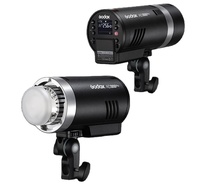 Flash de studio Godox AD300Pro pour extérieur, 300Ws avec batterie rechargeable de 2600mAh pour la photographie en studio