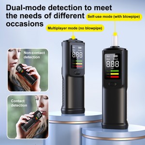 Testeur d'alcool professionnel à capteur de gaz, éthylotest numérique - Product Image 3