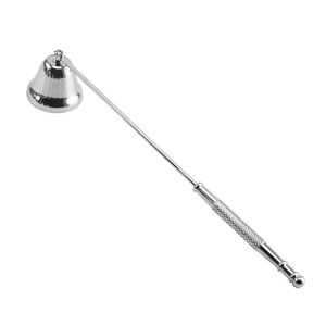 <span class=keywords><strong>Noir</strong></span>/or/argent/or Rose cloche bougie extincteur coupe-flamme en forme de cloche bougie mèche éteignoir en acier inoxydable - Product Image 2