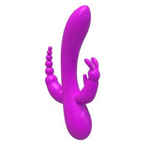 <span class=keywords><strong>Vibrator</strong></span> kelinci 12 fungsi, <span class=keywords><strong>Vibrator</strong></span> Dildo <span class=keywords><strong>Mini</strong></span> lucu ganda ganda dengan 12 fungsi g-spot dan p-spot Anal, dapat diisi ulang - Product Image 2