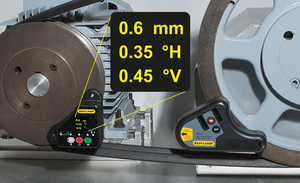 Medidor de Alineación de Correas Láser XT190 BAT, Herramienta Digital Inalámbrica para Alinear Poleas/Máquinas Accionadas por Correa XT190 - Product Image 2