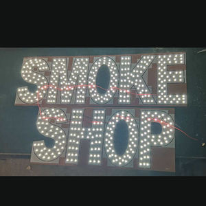 Logo personalizzato 3D LED insegna al Neon multicolore acrilico lettere con il <span class=keywords><strong>tuo</strong></span> <span class=keywords><strong>nome</strong></span> per la pubblicità esterna per Mall & Park - Product Image 4