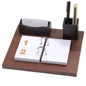 Calendario de Escritorio de Madera Ecológico para el Día del Padre 2026, Organizador de Escritorio, Portaplumas, Soporte para Teléfono, Soporte para Bloc de Notas, Porta Tarjetas - Product Image 3