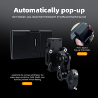 Pantalla para Motocicleta de 6.2 Pulgadas, CarPlay Inalámbrico, Android Auto, Tablero Digital, Navegación para Motocicleta, GPS para Moto
