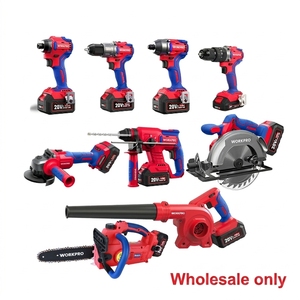<strong>WORKPRO</strong> Wholesale China 20V Power <strong>Tool</strong> Lithium Battery Manufacturer Electrical Equipment Supplies Cordless Power <strong>Tools</strong> - Product Image 1