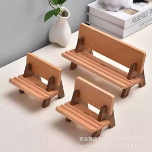 Yuyuan Wooden <b>Tablet</b> <b>Stand</b> Beech Desktop Holder Minimalist Design For Ipad Mobile Phone - Product Image 5