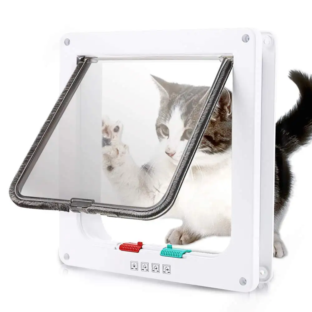 Haustier liefert innere Klappe Hund Katze Bildschirm Tür Katze Fenster Welpe Kätzchen Tür Zugang