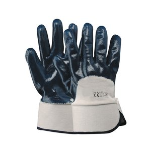Guanto in cotone impregnato NBR blu taglia 9 - Product Image 2