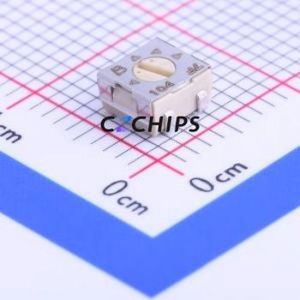 ตัวต้านทาน3314J-1-104E ปรับได้/โพเทนชิโอมิเตอร์ SMD, ตัวต้านทาน4.5x4.5มม. 100Kohm 20% 250mW 100ppm/ ℃ - Product Image 1