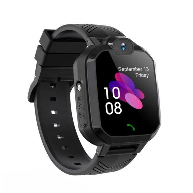 HANTANG 2G Children Smart Watch for Boys Girls GPS Phone Video Calls Touchscreen Durable Plastic Modern Design Built-In Battery