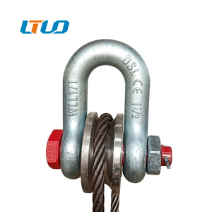 Chất lượng cao chúng tôi loại mạ kẽm nâng U còng khóa khác 2 5 10 20 tấn Dee Bow xiềng xích - Product Image 1