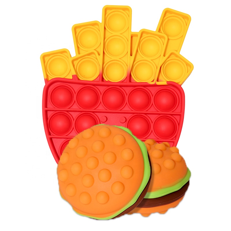 Пуш-ап поп пузырь Squeeze Непоседа куб игрушки для малышей, пижама для детей и взрослых, игрушка для снятия стресса