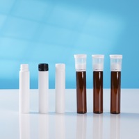 Flacon distributeur Doublecup avec bouchon anti-vol pour solution nutritive, enzymes, collagène et peptides, 10ml, 15ml, 20ml, 25ml, 30ml, 50ml