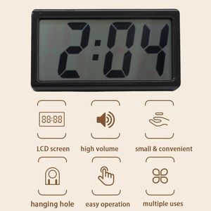 Hot Verkoop Kantoor/Hotel Relatiegeschenken Digitale Wandklok Kalender Datum Tijd Alarm En Snooze Klok Slimme Wekker - Product Image 2