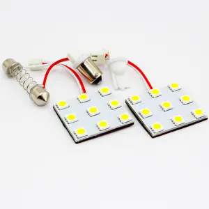 PCB 9SMD Led Interior Top Car Light