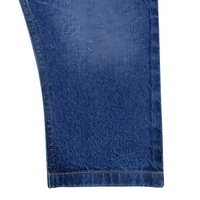 Tela Brocada Azul Índigo Blanqueada Premium Ultra Denim, 100% Acrílico, Resistente a la Abrasión, 70gsm, Lisa, No Tejida, para Prendas de Vestir y Blazers
