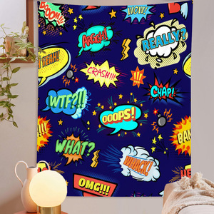 <span class=keywords><strong>Tapisserie</strong></span> murale 3D <span class=keywords><strong>graffiti</strong></span>, tissu psychédélique tendance à suspendre, revêtement mural de fond, couverture de dortoir hippie, serviette de plage - Product Image 3