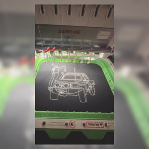 Aro Magnético MaggieFrame de 5.1x5.1 pulgadas (130x130 mm) para Máquina de Bordar <span class=keywords><strong>Janome</strong></span> MB7 MB7S <span class=keywords><strong>MB4</strong></span> MB4S - Product Image 5