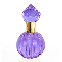 Botella de Perfume de Cristal Rectangular de Lujo Personalizada con Grabado Temático de Amor, Diseño de Fácil Apertura, Fragancia Elegante para Mujer
