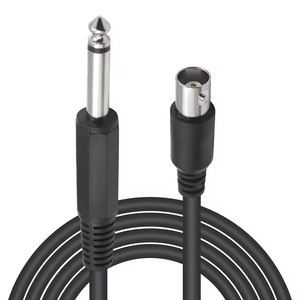 Câble coaxial d'extension <span class=keywords><strong>audio</strong></span> BNC <span class=keywords><strong>femelle</strong></span> vers prise mono TS mâle 6,35 mm (1/4 po) pour système de caméra vidéo CCTV DVR - Product Image 1