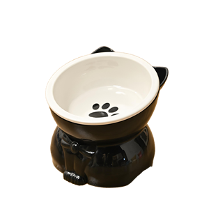 🔥 인기 판매 사계절 세라믹 스테인리스 스틸 반려동물 식기 애견 급식기 고양이 세라믹 - Product Image 2