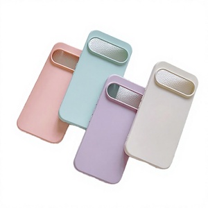 Funda de Silicona Líquida de Color Sólido con Colgante de Cubo, Carcasa Protectora Antigolpes para Google Pixel 10 Pro / Pixel 9a / Pixel 9 - Product Image 2