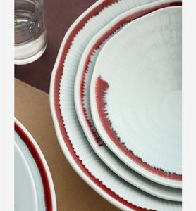 Ensemble de bols en céramique avec impression dorée personnalisée, blanc, petit, 6 onces, bol à mélanger, à riz, à salade, à soupe avec bord doré - Product Image 5