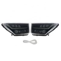Kit de phares LED Yongjin Play and Plug avec clignotant jaune pour Kawasaki Teryx KRX 1000 2020+