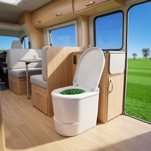 Toilettes intelligentes portables sans eau à compostage à sec pour le glamping commercial, avec contrôle des odeurs, pour camping-car, vente en gros - Product Image 1