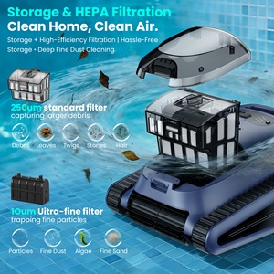 Robot Automático Inalámbrico para Limpieza de Piscinas, Aspiradora Robótica para Piscinas, Limpiador de Pisos y Paredes, Almacén en el Extranjero, OEM, ODM - Product Image 6