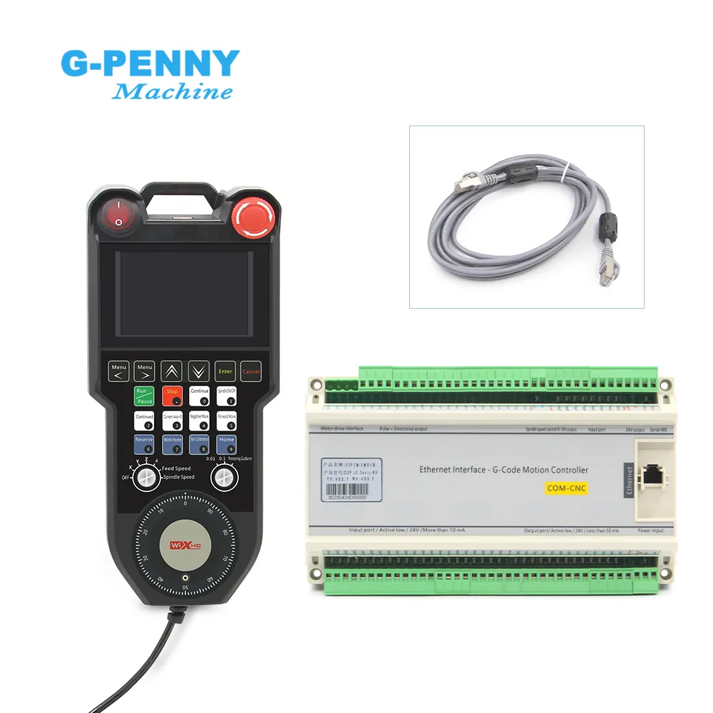 การปรับแต่ง DSP-J2 XHC CNC ออฟไลน์คอนโทรลเลอร์ 3/4 แกน Motion Controller แทน DSP A11/A18 ระบบควบคุม