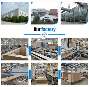 Tablero MDF laminado de alta presión moderno, puerta laminada de mesa compacta para dormitorio, gabinetes de cocina de Hotel, particiones de inodoro - Product Image 3