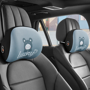 H507 Massage Car <strong>Headrest</strong> Lumbar Neck Pillow Memory Foam Cushion for Cars <strong>Bed</strong> Rest &amp; Reading Pillows - Product Image 1