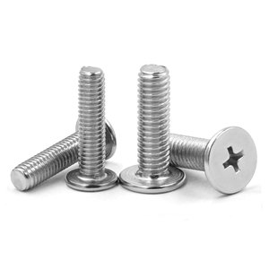 Tornillos de máquina de acero inoxidable M2 M2.5 M3 M4 M5 M6 M8 con cabeza plana ultrafina tipo Allen y hexágono interior - Product Image 1