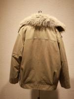 Veste parka d'hiver pour femmes, col en fourrure bouclée mongole amovible, manteau chaud en daim surdimensionné pour femmes