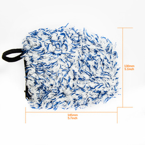 Auto Tijger Double Side Car Cleaning Wassen Mitt Handschoenen Voor Car Care - Product Image 5